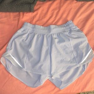 lavender 4 inch lululemon shorts